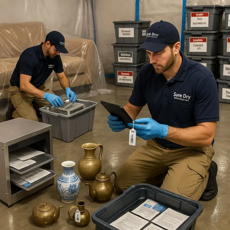 Content Protection and Restoration process in Thomas, OK
