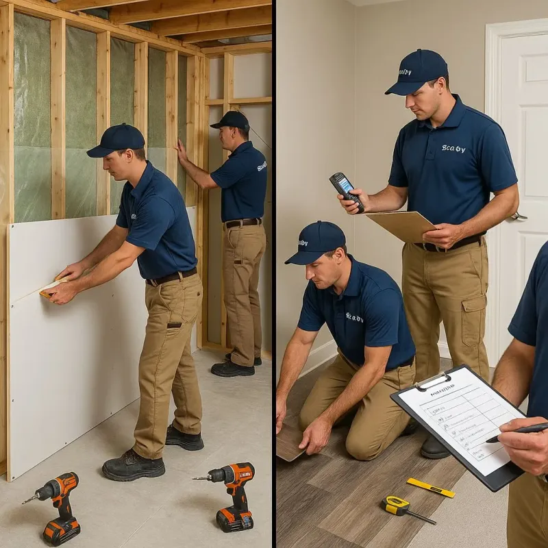 Repairs and Reconstruction process in Thomas, OK