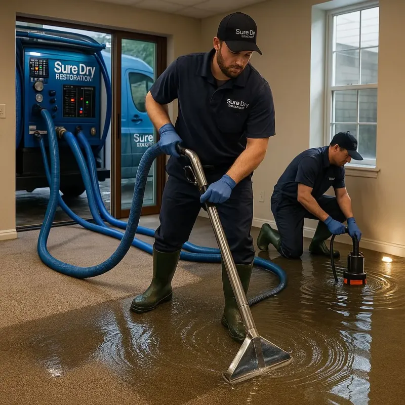 Water Extraction and Removal process in Thomas, OK